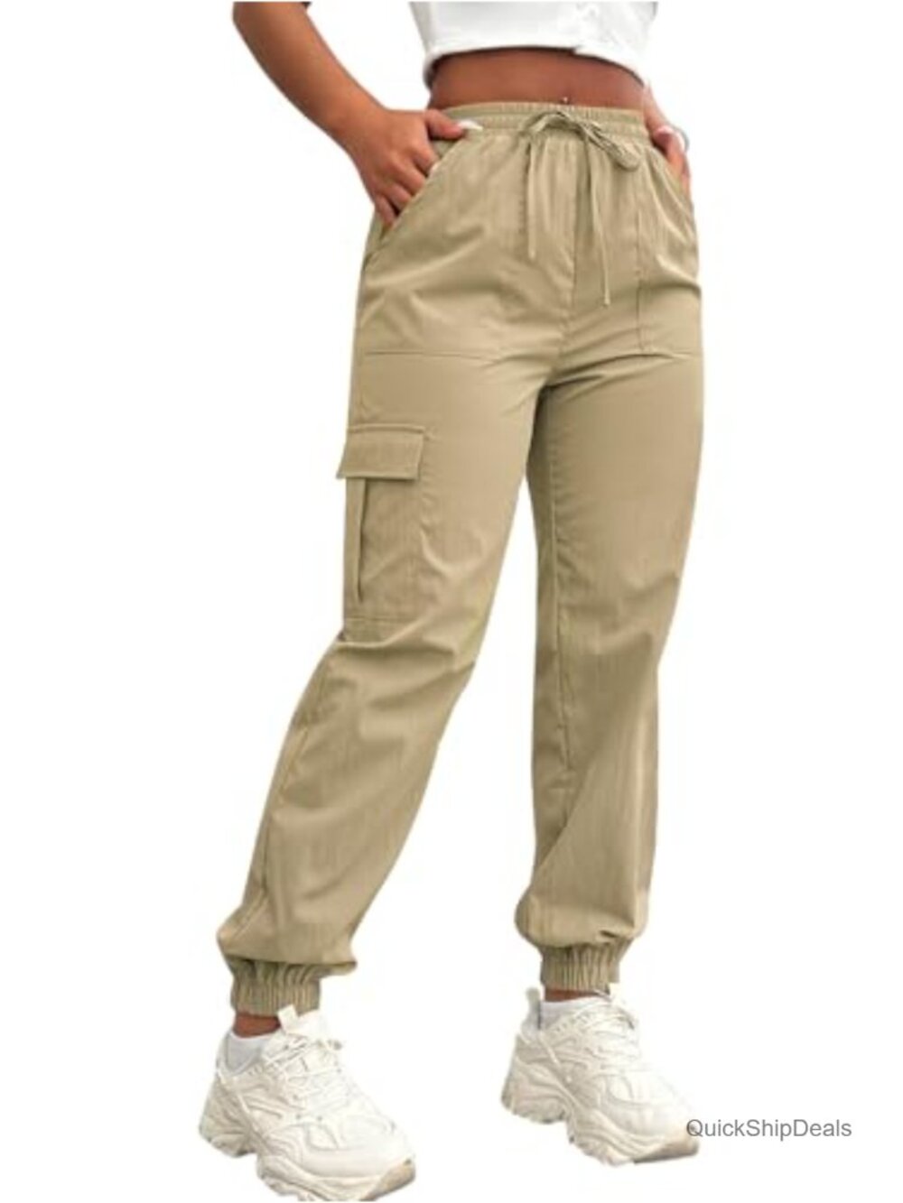 Cargo Pants Women Joggers Quick Dry Hiking Pants with Pockets